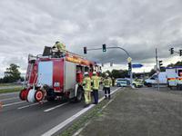 TH1 in Ashausen - Hilfeleistung nach VU Bild 1